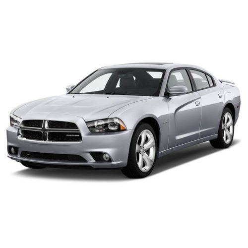 Dodge Charger R/T Black Metal License Plate Frame - Image 4