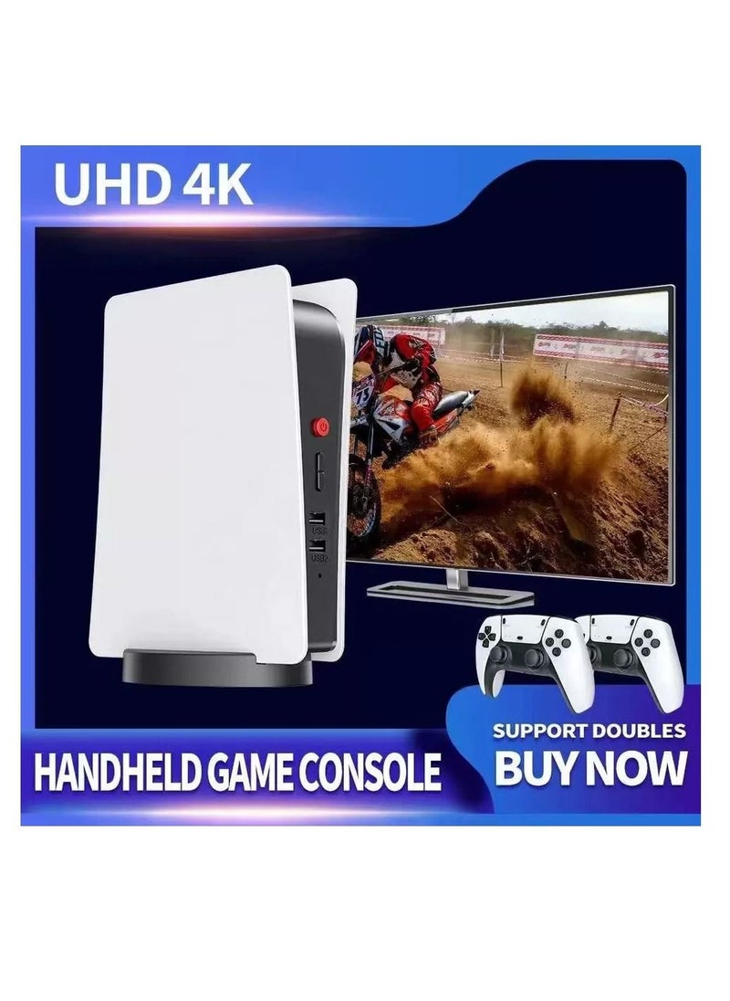 MOCOM - M5 Video Game Box With Consoles 2.4G Wireless Controller Game Station, 4K HD Output Retro Classic Video Game Console upto 15000 Games Arcade Game Station - Image 1