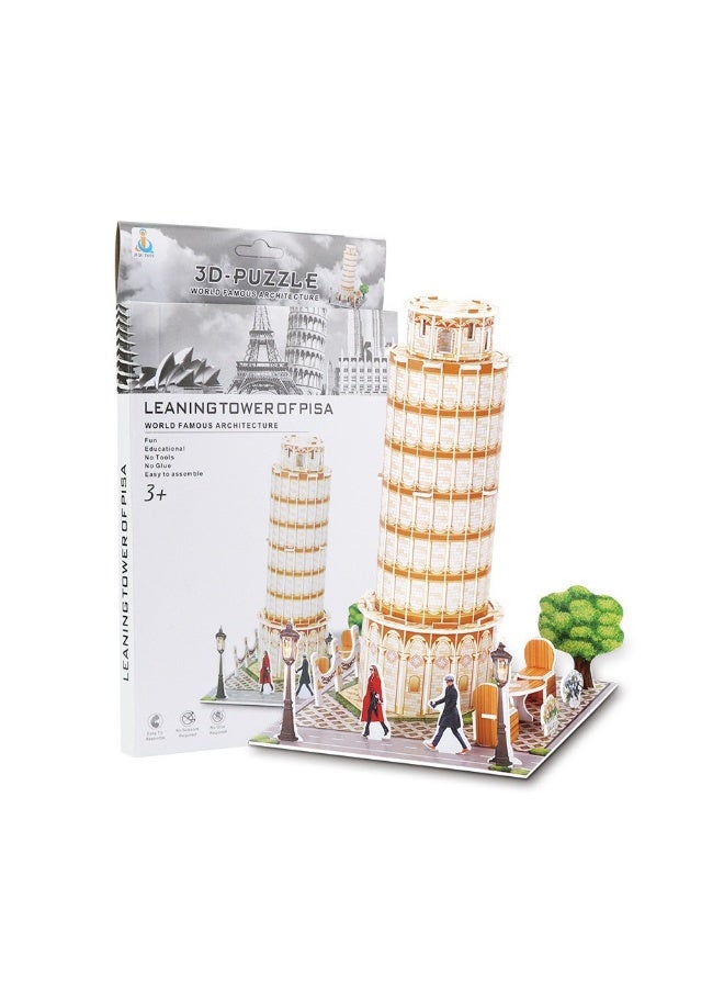 Beauenty 3D puzzle diorama world architecture paper three-dimensional decoration