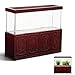 STOBOK 1Pc Dollhouse Fish Tank Miniature Aquarium Tiny Fish Bowl Vintage Sand Table Decoration Miniature Dollhouse Accessories for DIY Garden Desk Decor 3x2 Inches - Image 2
