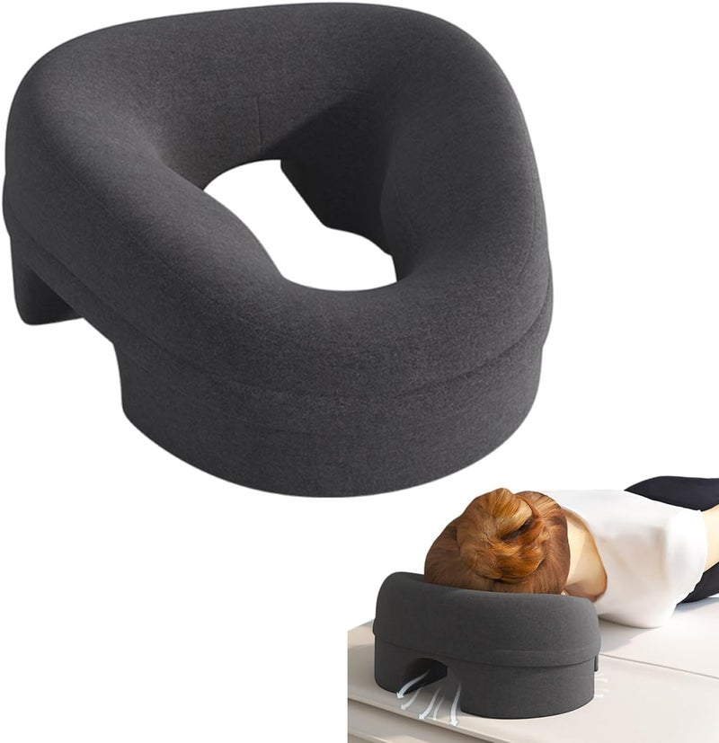 UTJZIB Face Down Pillow for Massage - Headrest Face Pillow for Bed, Stomach Sleeping, Prone Sleepers, Post-Eye Surgery Recovery, and Sunbathing Enthusiasts. - Image 1