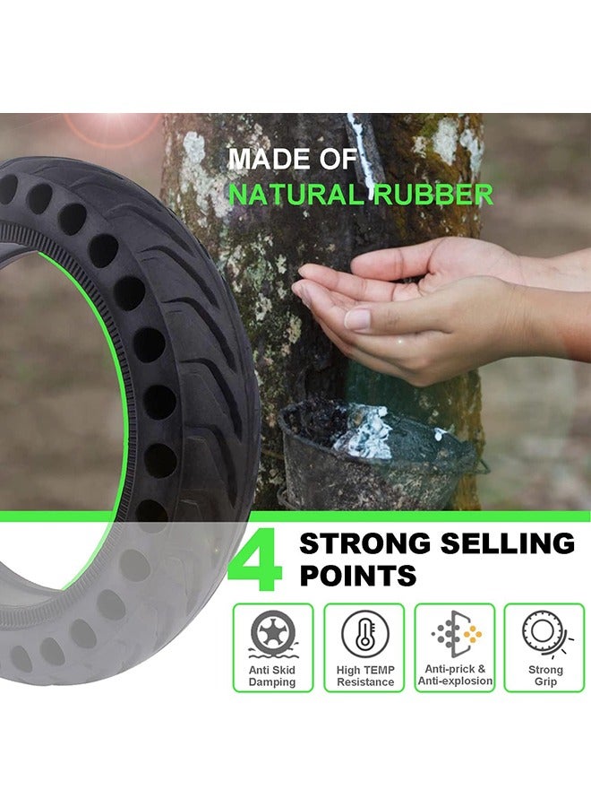 Generic 2 Pieces Solid Tyre Compatible with 8.5'' Electric Scooter - 8 1/2 X 2 Spare Solid Tires, Scooter Tires Acessories for the Xiaomi M365 / Mi Pro 2 / Cecotec, And All 8.5 -Inch Scooter  - Image 3