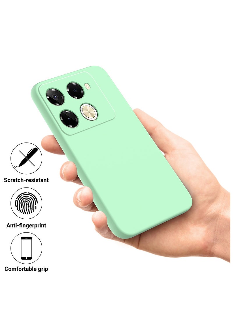 Case for Infinix Note 40 Pro 5G, Silicone Protective Phone Case for Infinix Note 40 Pro 5G with Silicone Lanyard, Slim Thin Soft Shockproof Cover for Infinix Note 40 Pro 5G Silicone Case