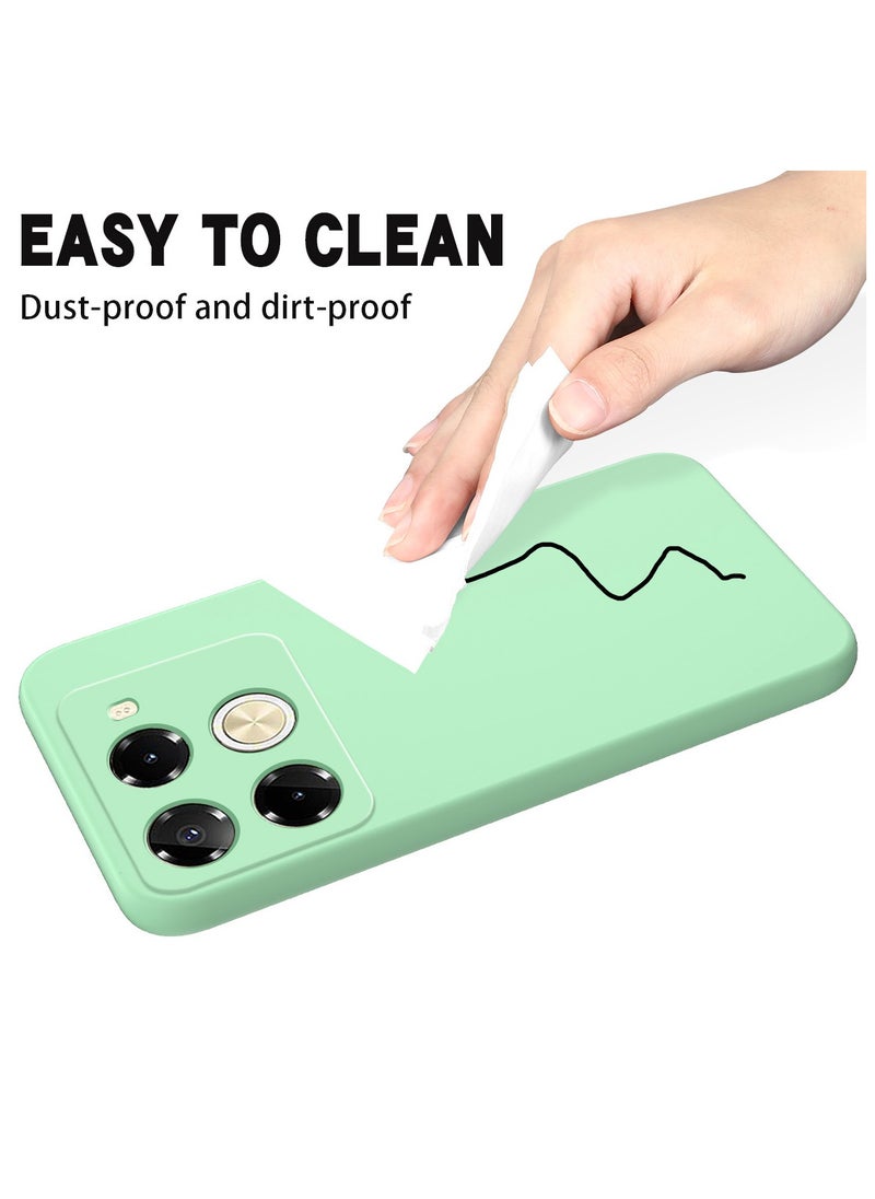 Case for Infinix Note 40 Pro 5G, Silicone Protective Phone Case for Infinix Note 40 Pro 5G with Silicone Lanyard, Slim Thin Soft Shockproof Cover for Infinix Note 40 Pro 5G Silicone Case