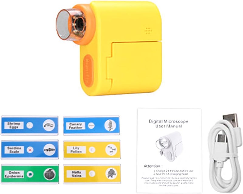 Microscope for Handheld 1000X Portable Pocket Digital for Girl Educational Microscope - Image 5