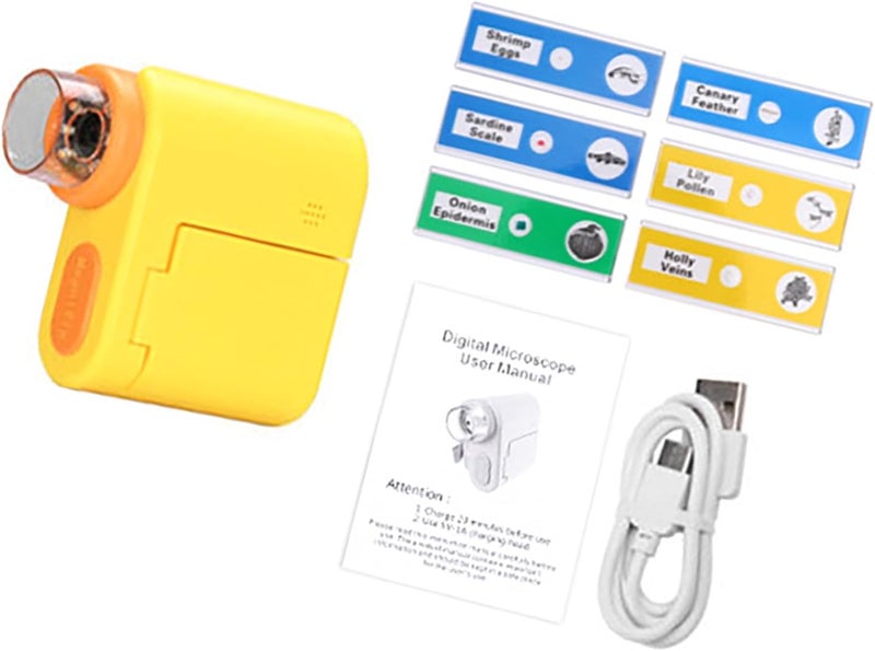 Microscope for Handheld 1000X Portable Pocket Digital for Girl Educational Microscope - Image 1