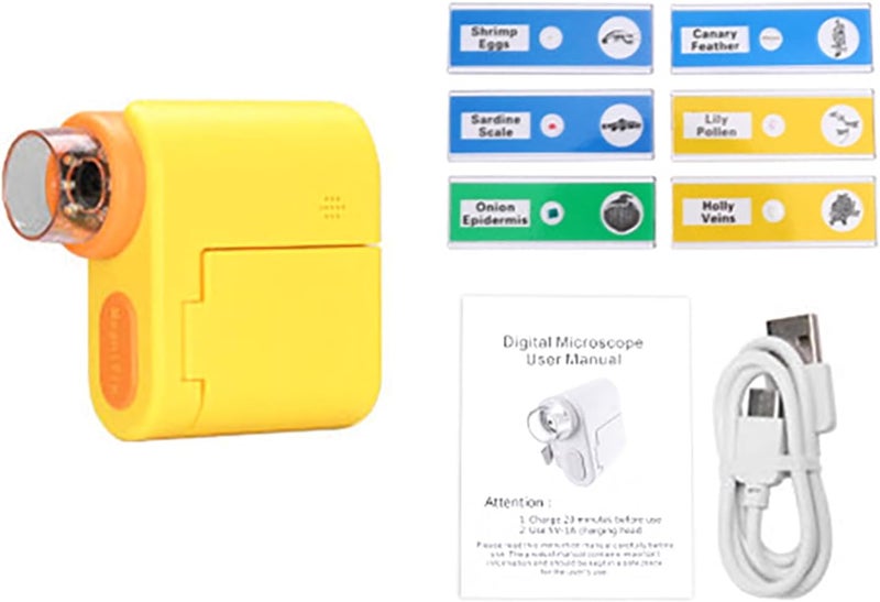 Microscope for Handheld 1000X Portable Pocket Digital for Girl Educational Microscope - Image 4