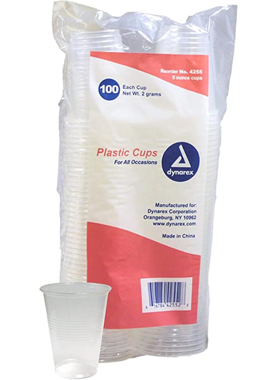 Dynarex Drinking Cup 5 oz Bag of 100 