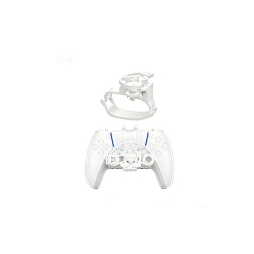 YSFVNP Steering Wheel Controller, Mini Steering Wheel for Controller, Controller Steering Wheel for PC and Gaming Game Accessories Silvery Grey - Image 5
