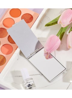 Y&D Small Makeup Folding Mirror, Travel Mirror Portable, Rectangle Compact Stand up 4 Pcs Portable Vanity for Women Girls  - Image 3