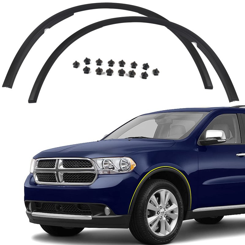 FIONE Front Wheel Arch Fender Cover Trim Moulding Molding Compatible with Dodge Durango 20112018 left and right