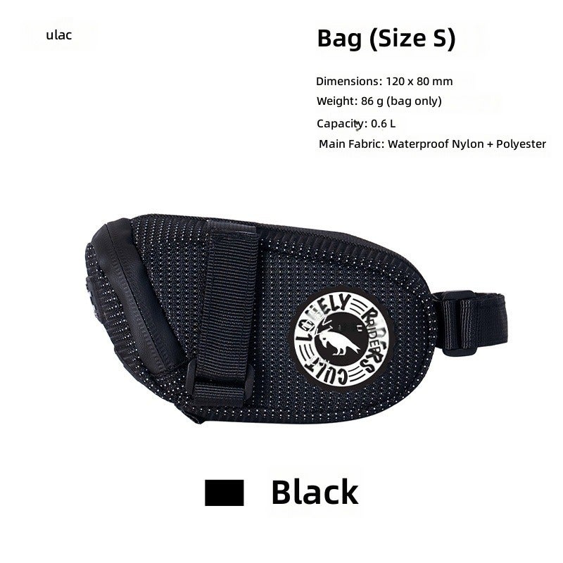 ULAC Bike Saddle Bag Seat Post Bag Waterproof Cycling Tool Pouch for Road & Mountain Bikes