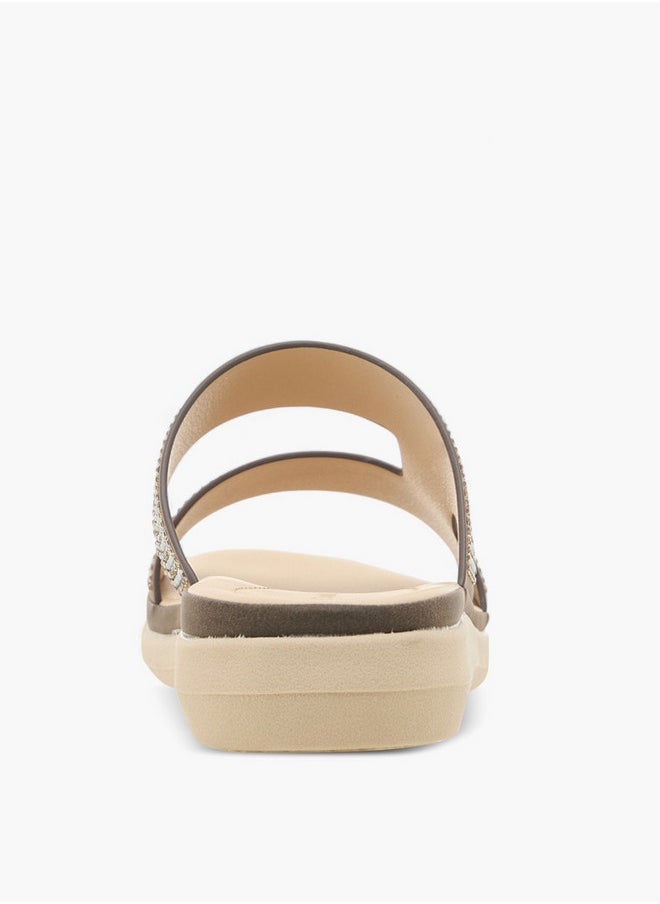 Le Confort Embellished Slip-On Sandals  - Image 5