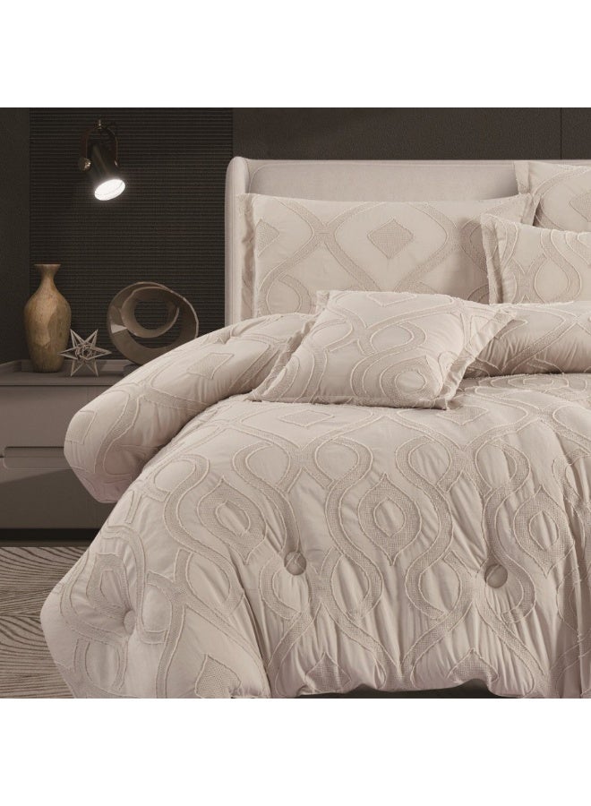 سمارت هوم طقم لحاف نفر واحد نظام وجهين مفرش مكون من ٤ قطع  ,  مايكروفايبر100% لحاف مقاس ١٧٠سم في ٢٣٠سم - Image 3