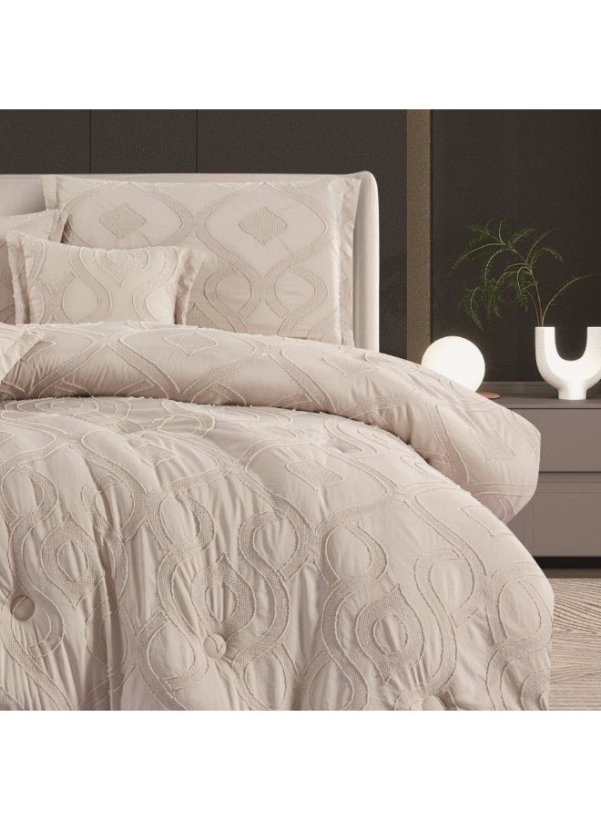 سمارت هوم طقم لحاف نفر واحد نظام وجهين مفرش مكون من ٤ قطع  ,  مايكروفايبر100% لحاف مقاس ١٧٠سم في ٢٣٠سم - Image 2