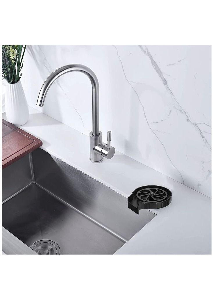 High-Pressure Glass Rinser | Cup Washer Automatic - Automatic Cup Rinser for Sink, Bar Glass Rinser, Quick Cup Washer for Kitchen Sinks (Cup Washer+black Slot+80cm Hose)  - Image 5