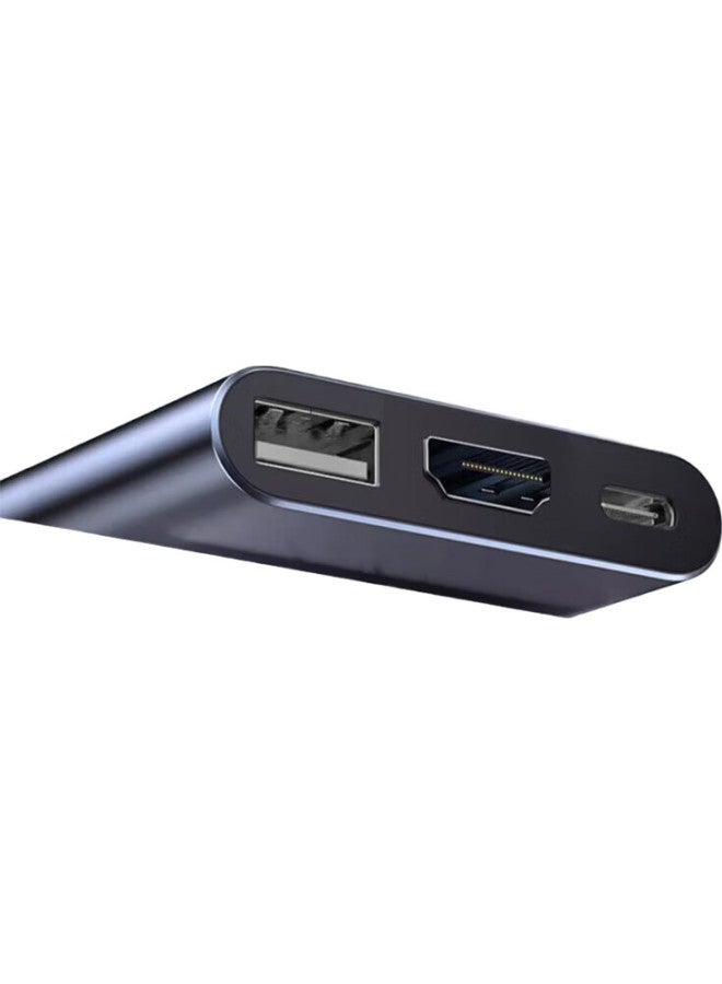 aigo Type-C Expansion Dock, Usb Hub, Hdmi Adapter, Pd100W Converter, Laptop Adapter, Phone Projector Display Expansion Dock, Kc03 (Metal) - Image 2