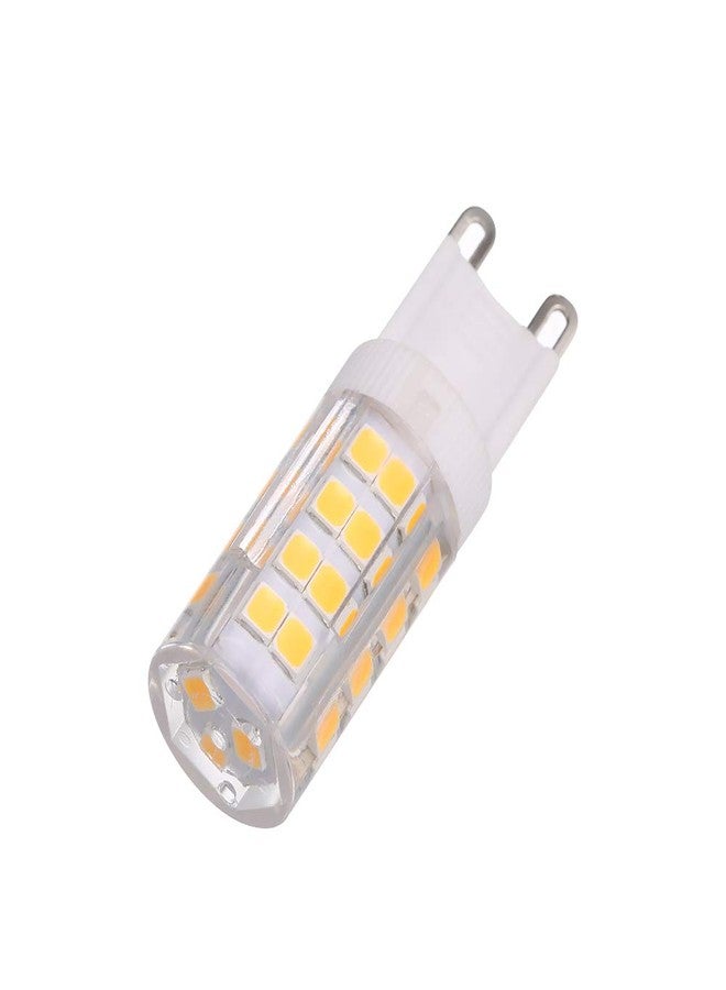 Decdeal 5W LED Corn Light Bulb 45W Halogen Bulb Equivalent Replacement 400LM 5 Pack G9 Base Holder Socket Warm White for Desk Lamp Cabinet Bedroom Living Room Restaurant Study Room - Image 3