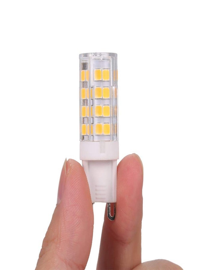 Decdeal 5W LED Corn Light Bulb 45W Halogen Bulb Equivalent Replacement 400LM 5 Pack G9 Base Holder Socket Warm White for Desk Lamp Cabinet Bedroom Living Room Restaurant Study Room - Image 4