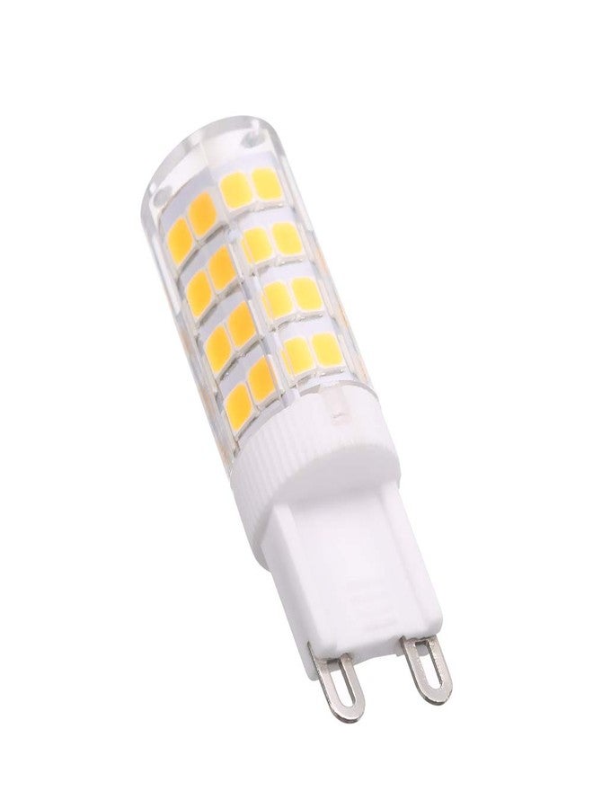 Decdeal 5W LED Corn Light Bulb 45W Halogen Bulb Equivalent Replacement 400LM 5 Pack G9 Base Holder Socket Warm White for Desk Lamp Cabinet Bedroom Living Room Restaurant Study Room - Image 5