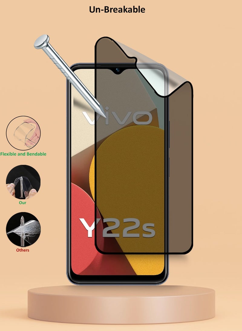Techie واقي شاشة من السيراميك غير اللامع للخصوصية لهاتف Vivo Y22 / Y22s - Image 5