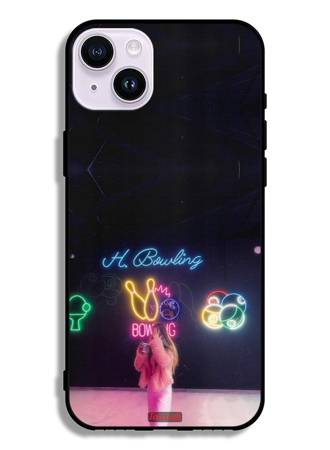 Tolwak Apple iPhone 14 Protective Case Bowling Lover - Image 2