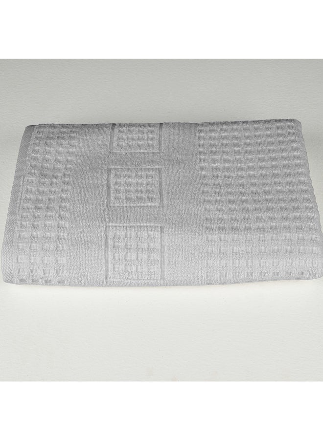 MTS High Quality Cotton Bath Towel Light Grey 100 x 150 cm 164-24LGRY - Image 2