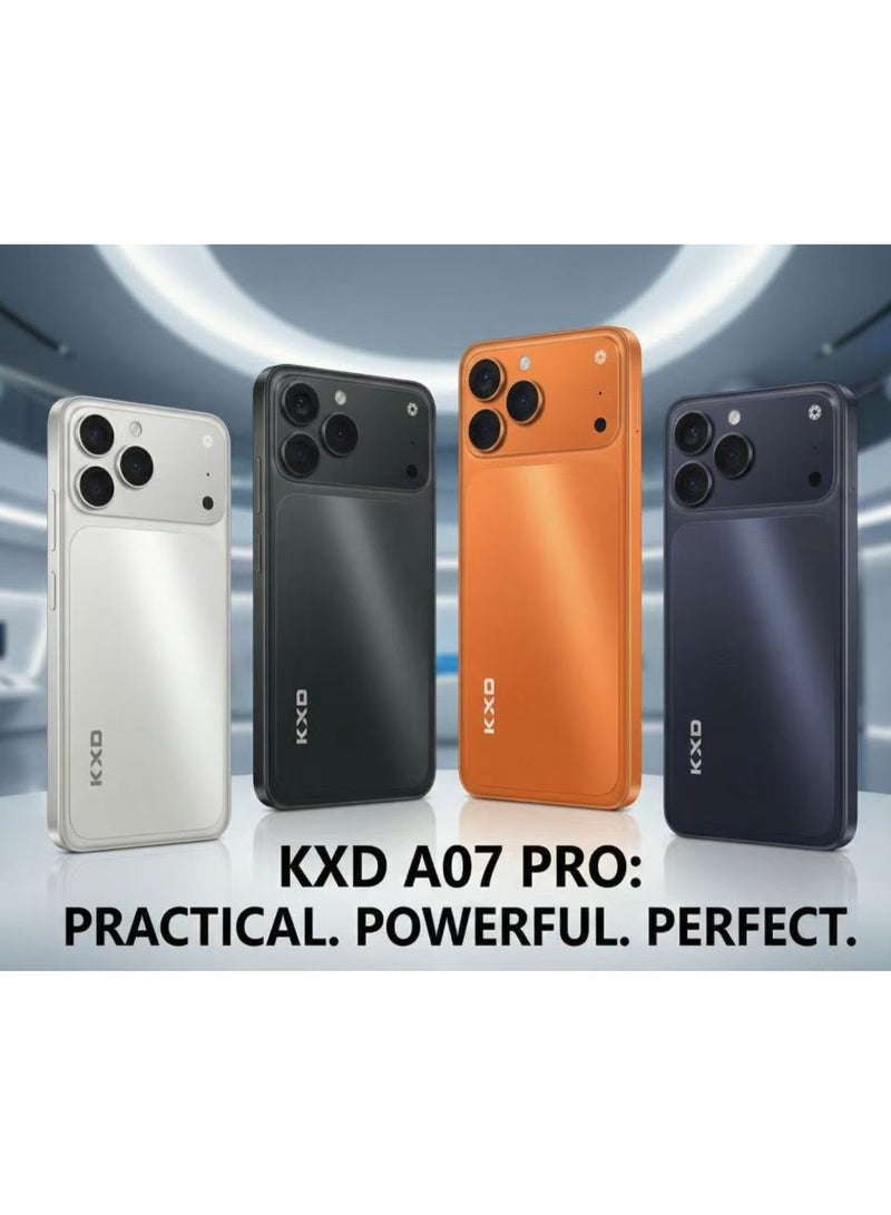 كيه إكس دي هاتف ذكي A07 Pro، شاشة 6.52 بوصة، ذاكرة وصول عشوائي (RAM) سعة 4 جيجابايت (قابلة للتوسيع إلى 8 جيجابايت عبر الذاكرة الافتراضية)، سعة تخزين 64 جيجابايت - Image 4