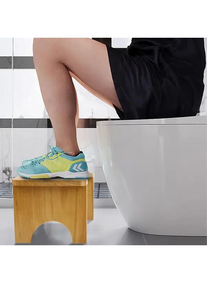 Heavy Duty 400 Lbs Capacity Bathroom Toilet Stool Horse Bucket Stool Extra Tall 7 Inch Non Slip Wooden Step Stool Easy Assembly Suitable For Adults Hotels Or Spas Modern Bathroom Decor Raised Elevated Toilet Seat For Elderly Disabled - Image 5