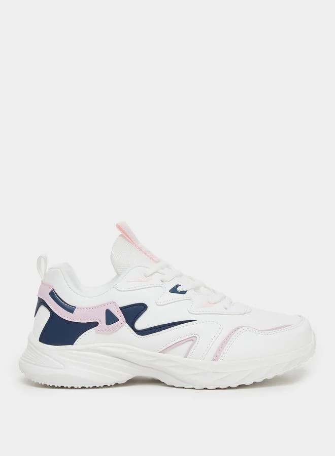 Styli Styli Chunky Sole Lace Up Sneakers