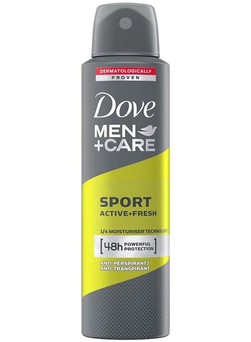 بخاخ سبورت أكتيف + فريش للرجال 250 مل