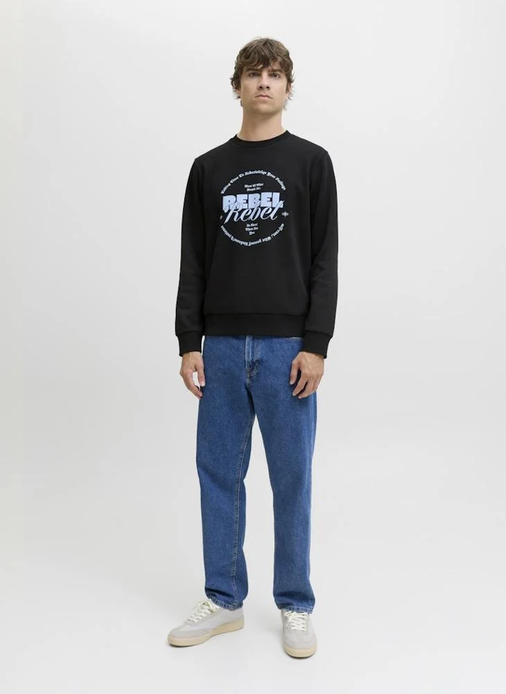 JJ Rebel Bgray Crew Neck Sweatshirt