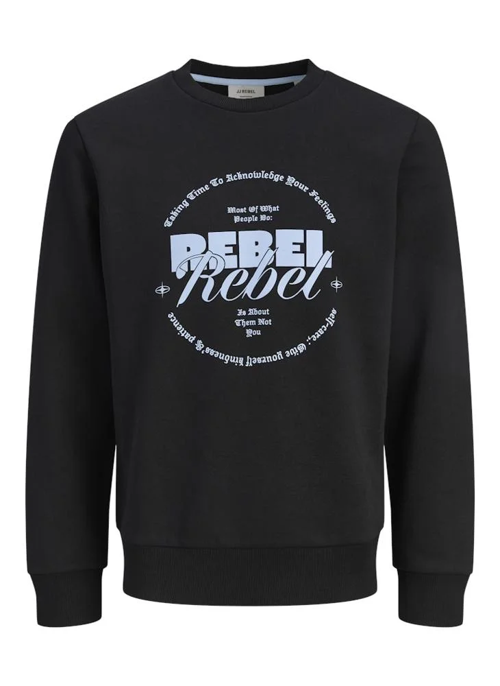 JJ Rebel Bgray Crew Neck Sweatshirt