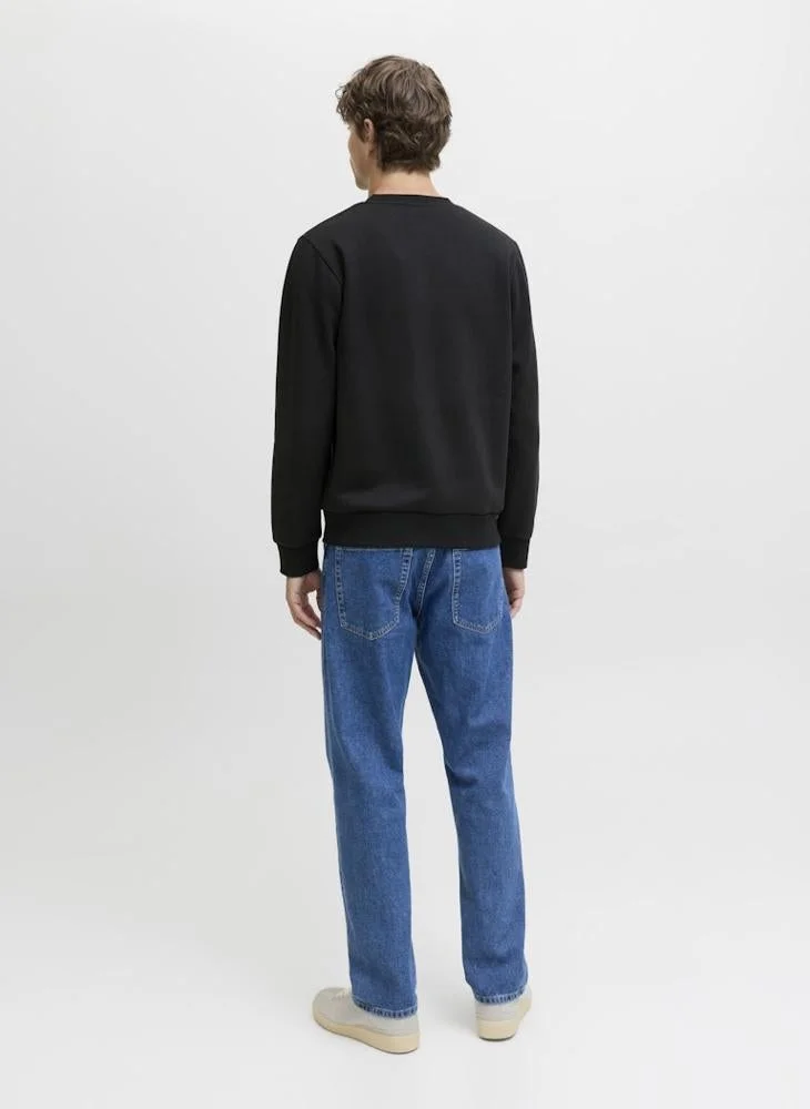 JJ Rebel Graphic Regular Fit Crew Neck Sweatshirt