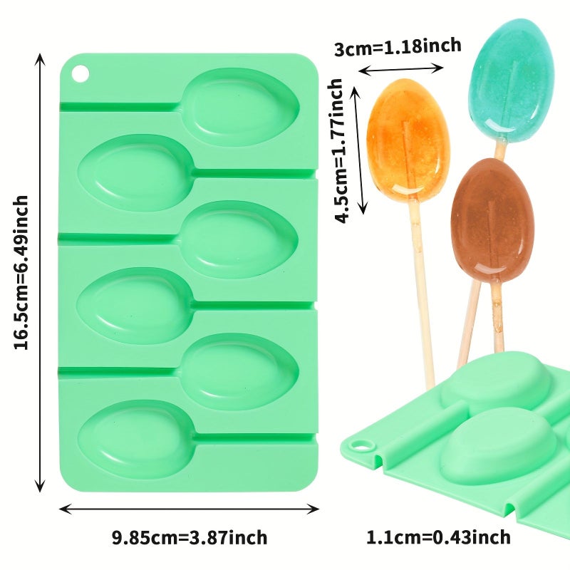 Silicone Mold For Making Bear Honey Spoon Lollipops 2pcs Dishwasher Safe - Image 3