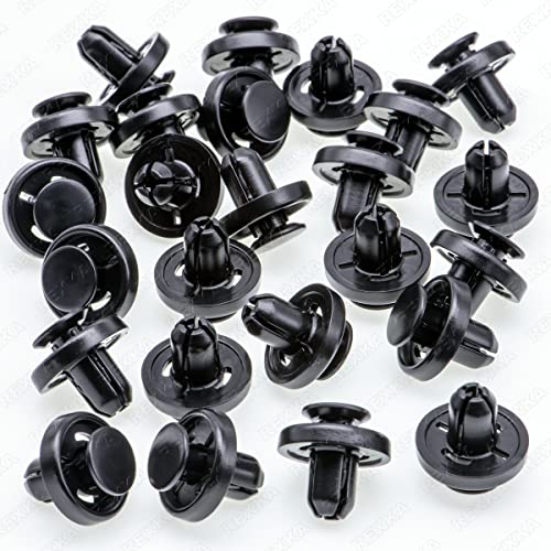 Rexka 25pcs Front Fender Liner & Engine Cover Push-Type Retainers Clips Fasteners Compatible with Subaru 909140065 BRZ, Crosstrek, Forester, Impreza, Legacy, Outback, WRX, WRX STI, XV Crosstrek - Image 2