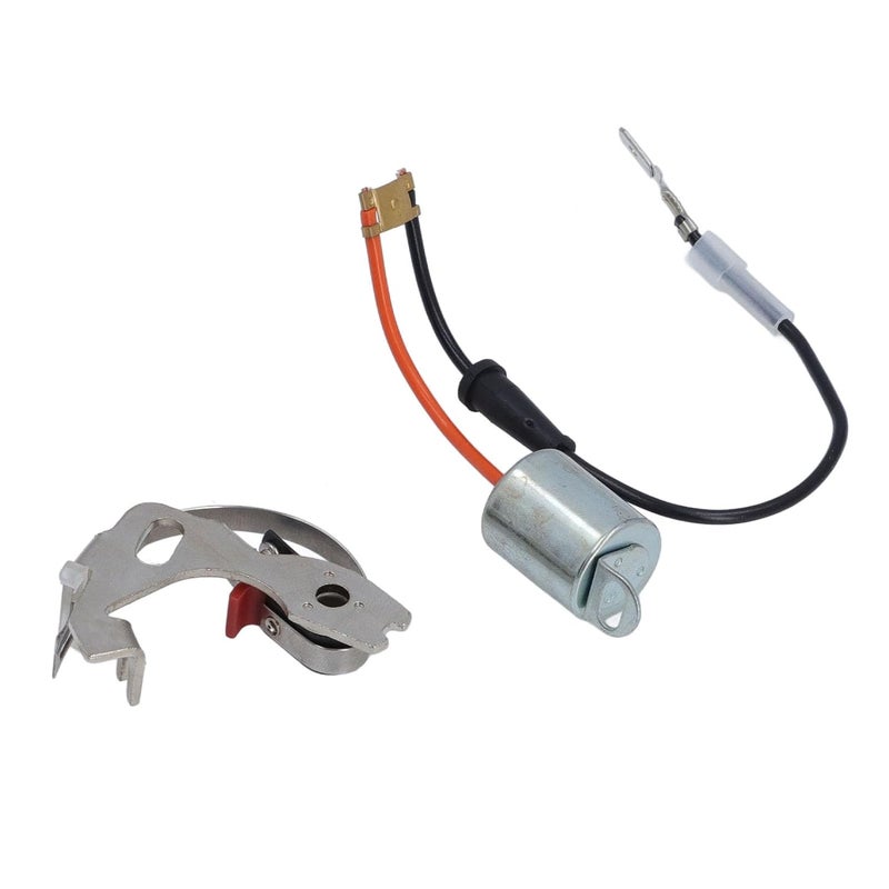 Distributor Points and Condenser Set Sturdy Enhanced Performance Distributor and Condenser Set for Lucas Type 43D4 43D6 45D4 45D6 Distributors Applicable Model Th Distributor - Image 5
