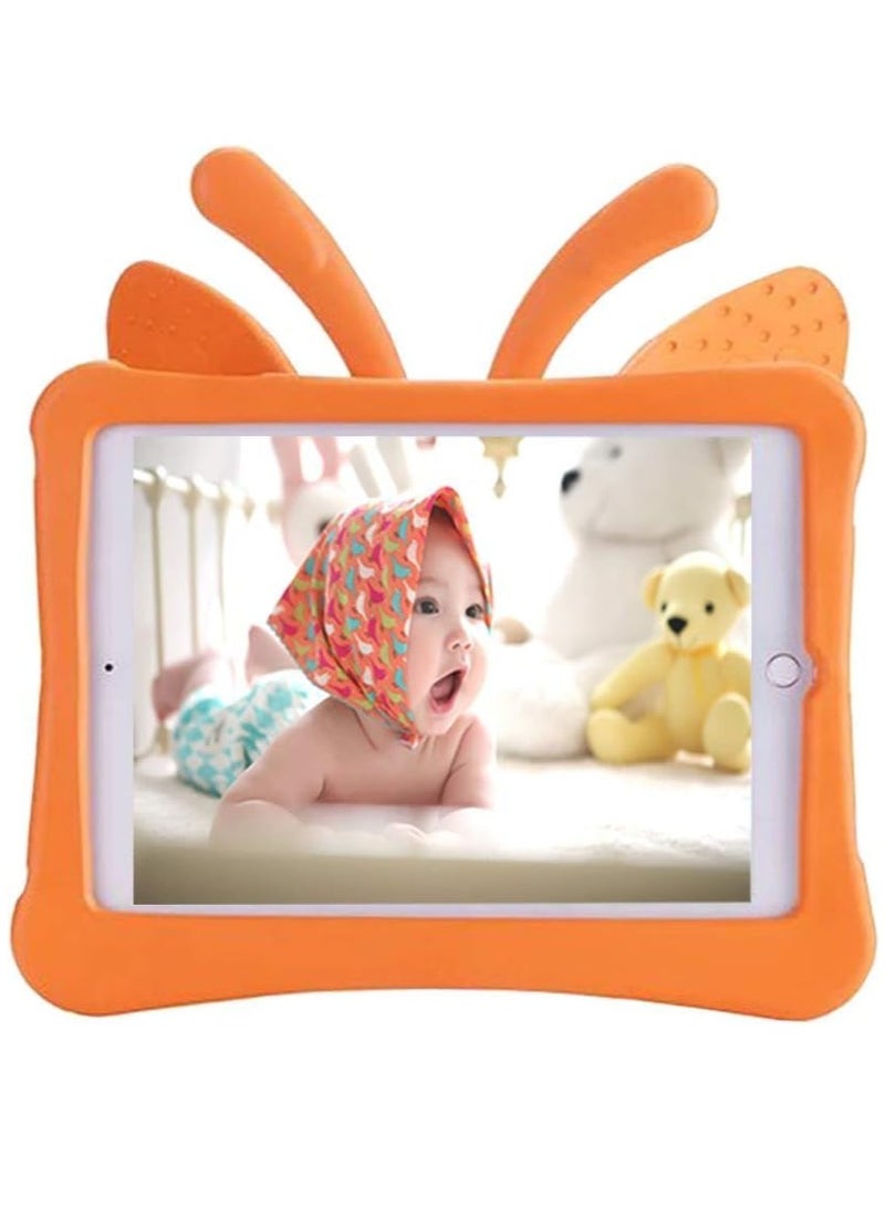 ELTRAZONE Kid-Proof EVA Foam Case for iPad 6th Generation (9.7 Inch) - Lightweight Protective Cover for Kids - Orange - Image 4
