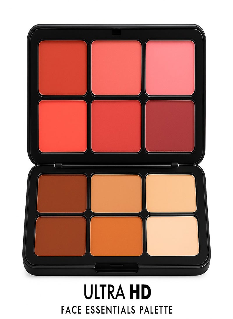 Farah22 12-Shades Blusher And Concealer - Image 3