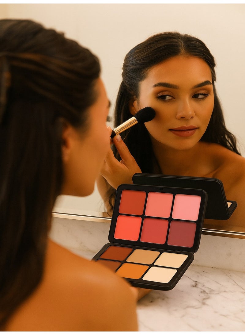 Farah22 12-Shades Blusher And Concealer - Image 5