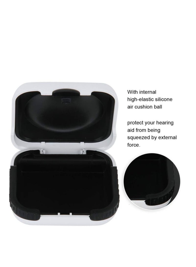 KASTWAVE Hearing Aid Case Hard Portable Protective Storage Case for BTE CIC IIC ITE - Image 2