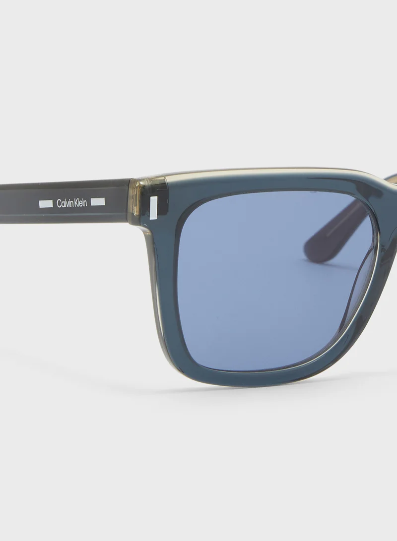 CALVIN KLEIN Modified Rectangle Sunglasses Ck24536S