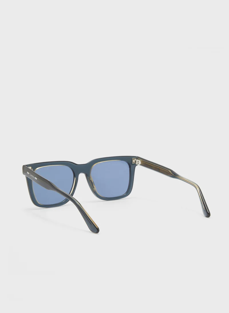 CALVIN KLEIN Modified Rectangle Sunglasses Ck24536S
