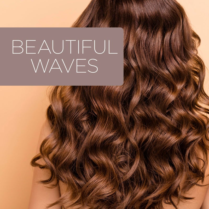 Conair Double Ceramic 1-inch Curling Wand with Bonus Claw Clip  Straight Wand Produces Flawless Waves - Image 5