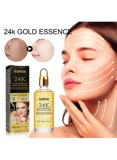 24K Gold Serum for Face, Skin Brightening Anti Aging Face Serum Moisturizer