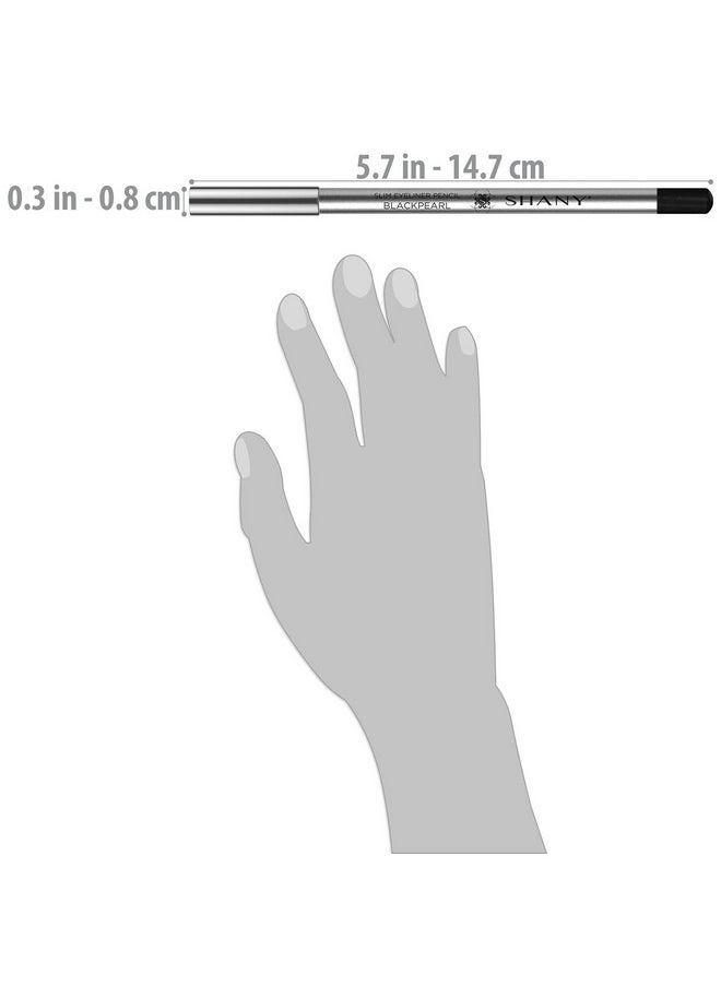 Shany Slim Liner Eye Pencil Blackpearl  - Image 5