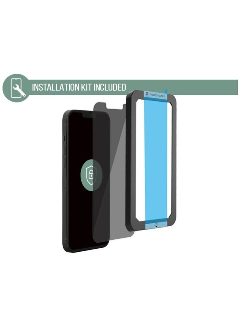 FORCE واقي شاشة خاص مسطح من فورس جلاس لهاتف آيفون 14 برو ماكس - Image 2