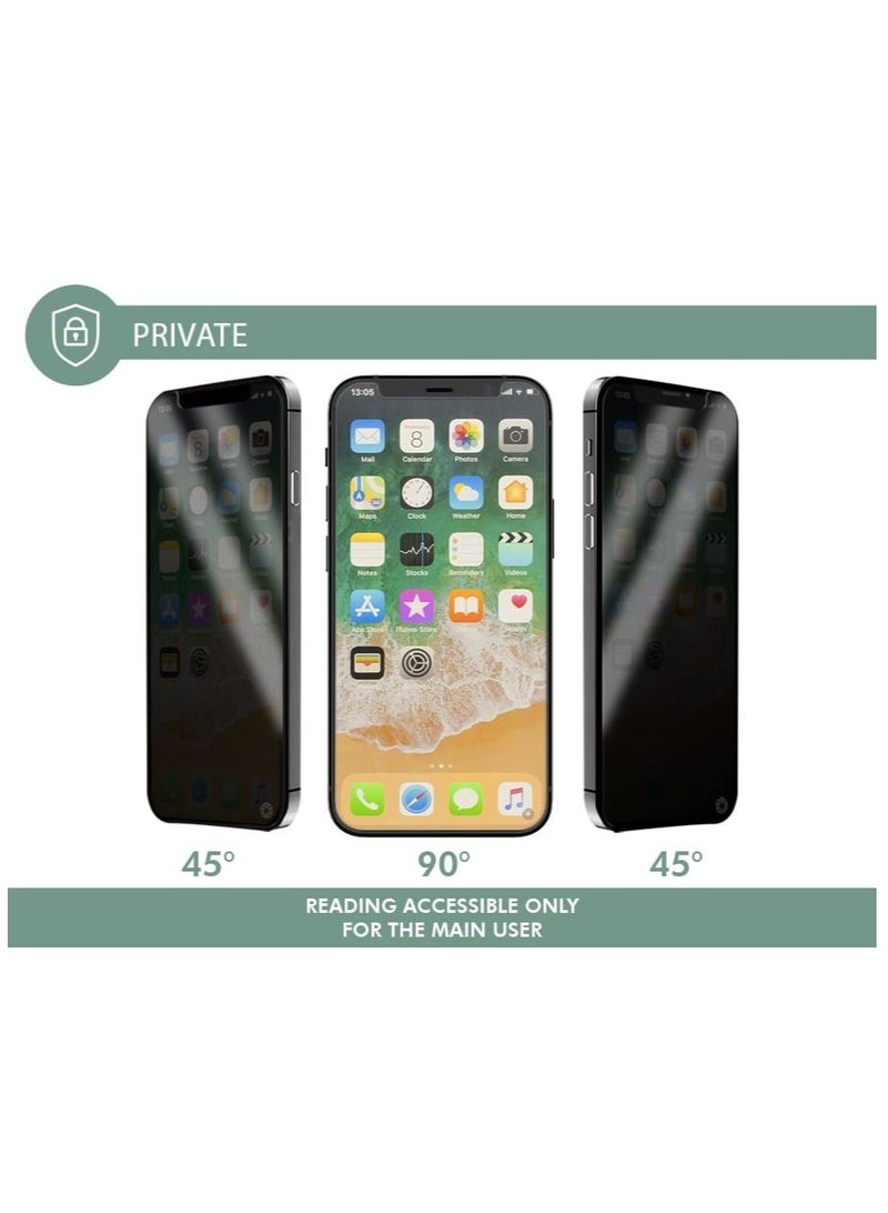 FORCE واقي شاشة خاص مسطح من فورس جلاس لهاتف آيفون 14 برو ماكس - Image 5