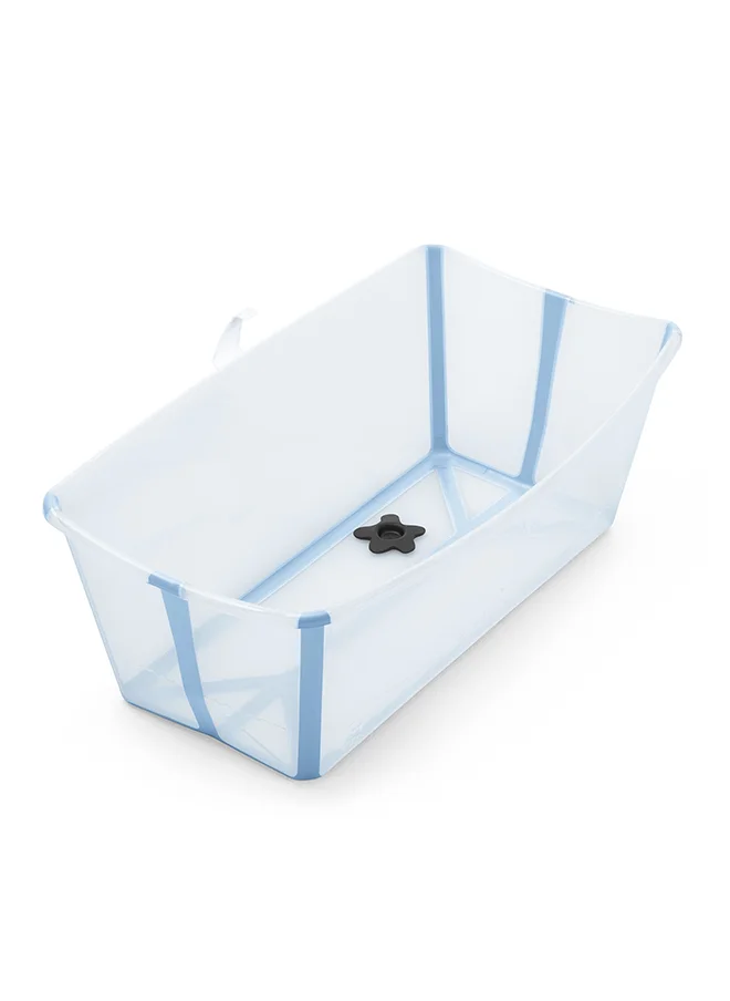 ستوك Flexi Bath Bundle Foldable Baby Bath With Stand In Ocean Blue