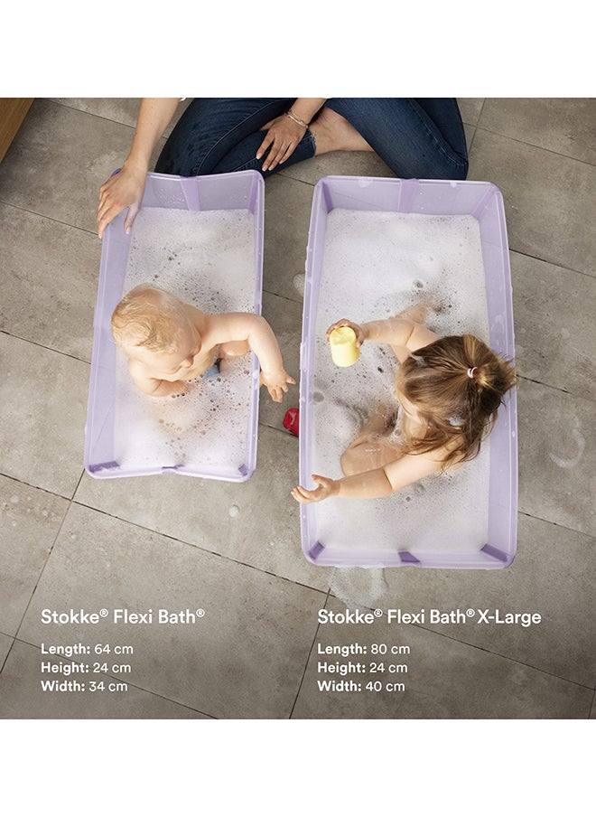 STOKKE Flexi Bath Bundle Foldable Baby Bath With Stand In Ocean Blue  - Image 5